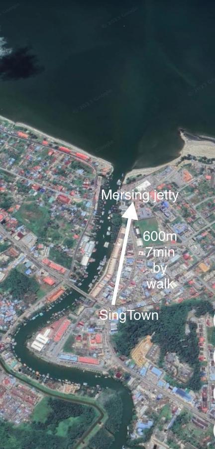 Singtown Guesthouse Mersing Exterior foto
